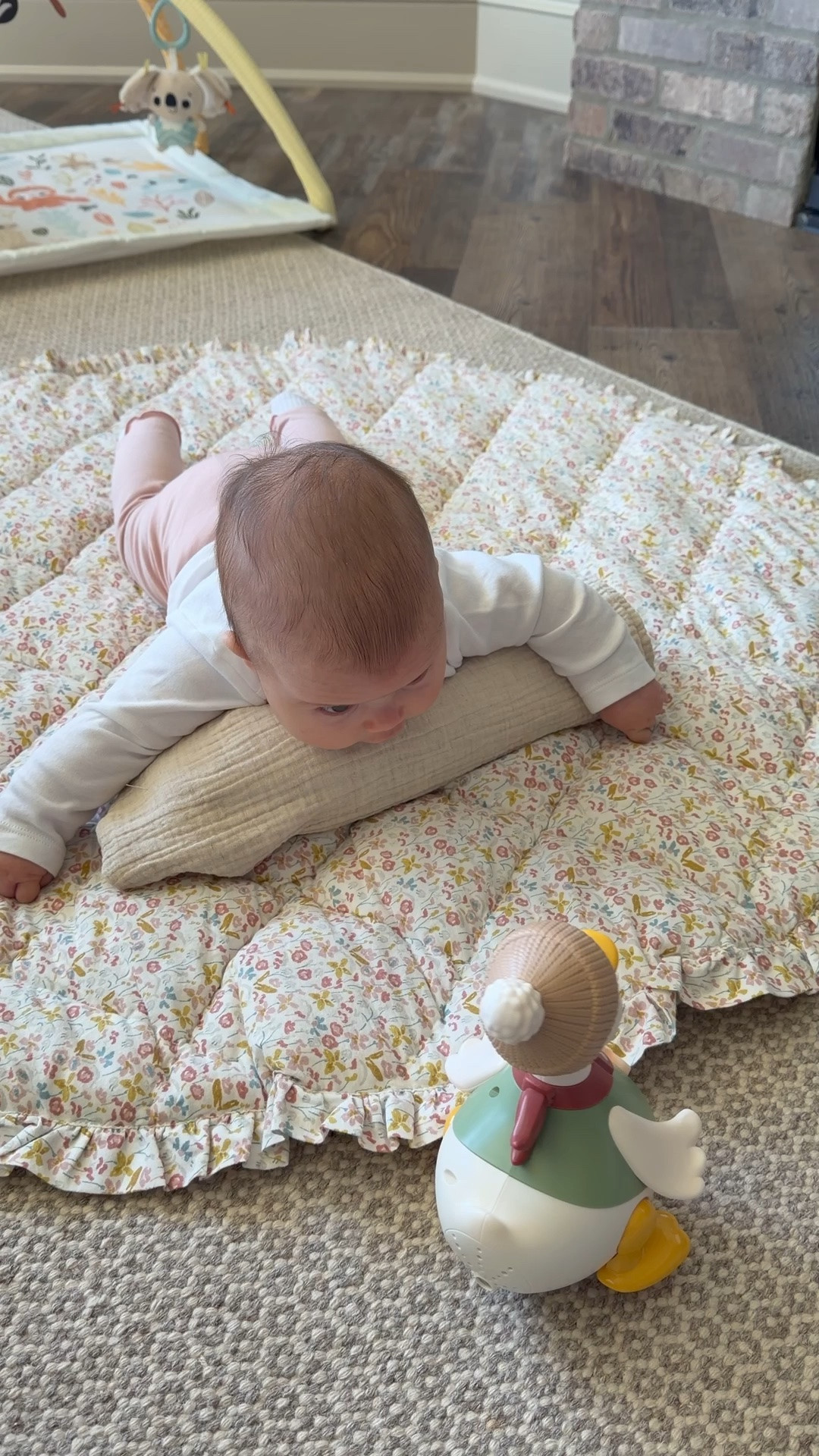 Stella used to hate tummy time until I got this exact singing duck 🦆🎶

#LTKbaby #LTKkids #LTKgiftguide