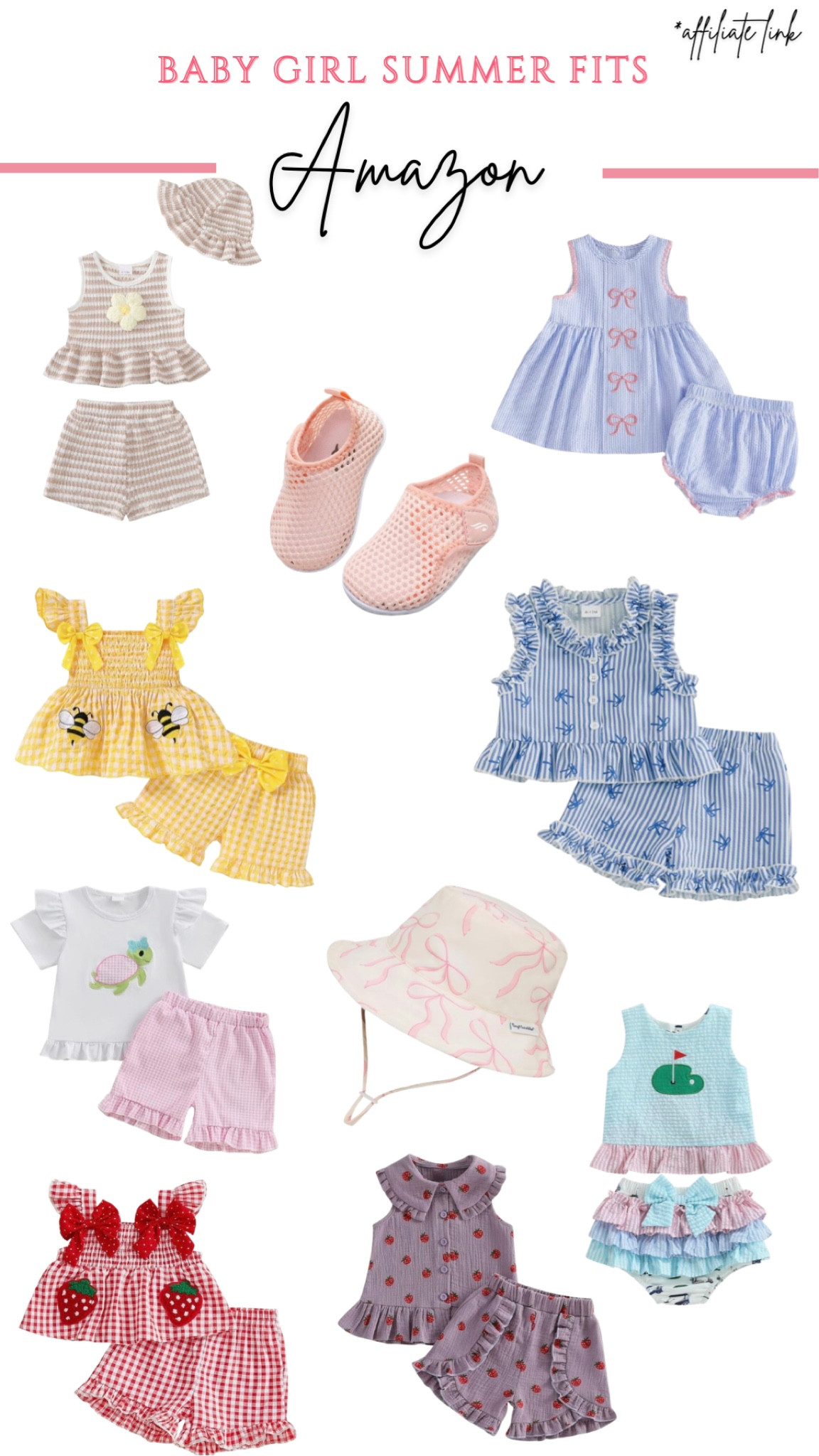 Baby girl summer outfits from Amazon! 

#LTKBump #LTKMothersDay #LTKBaby