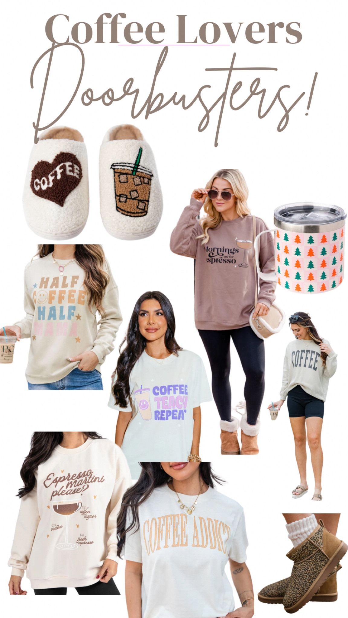 Perfect gifts for your coffee loving friends!  #gifts #coffeaddictgifts #pinklily #doorbusters #sale #christmasshopping

#LTKsalealert #LTKSeasonal #LTKfindsunder100