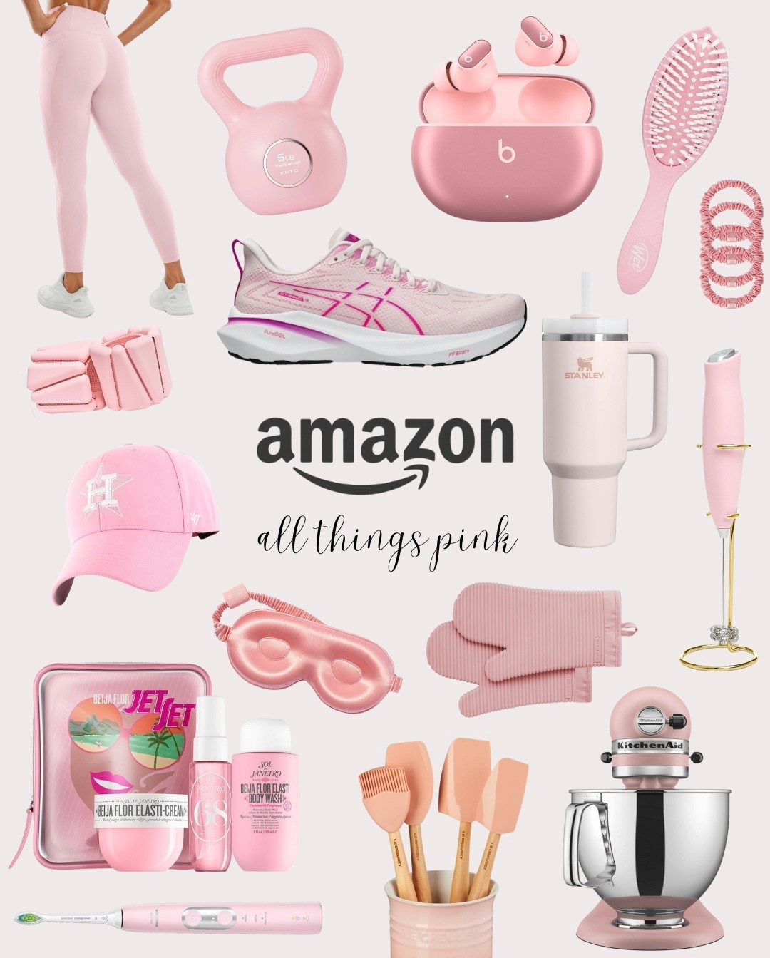 Mondays are better in pink!🩷

#LTKBeauty #LTKHome #LTKActive