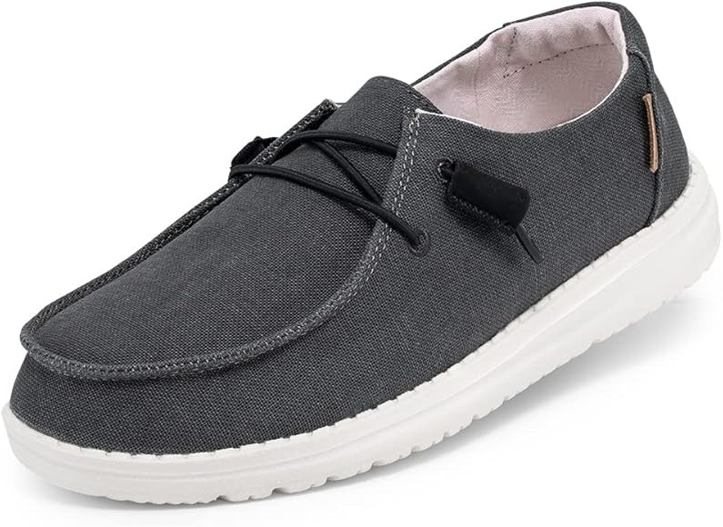 Hey Dude Women's Wendy Lace-Up Loafers Comfortable & Lightweight Ladies Shoes Multiple Sizes & Co... | Amazon (US)