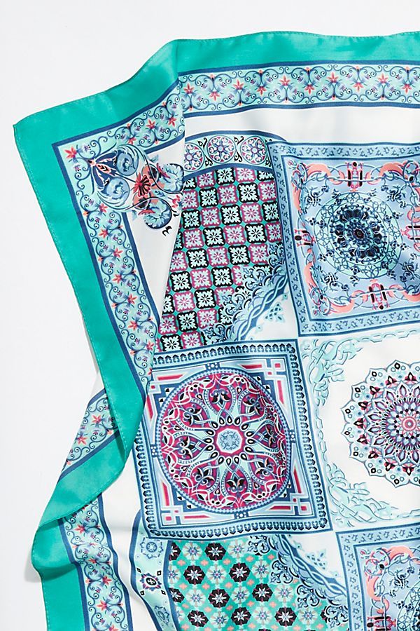 Moroccan Tile Print Bandana | Free People (Global - UK&FR Excluded)