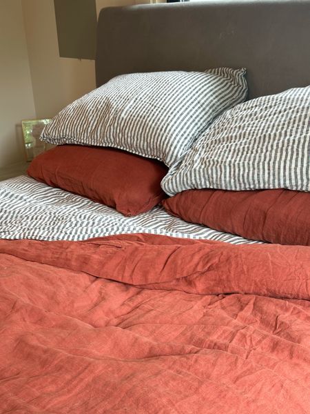The softest airy linen bedsheets. 

#LTKHome #LTKStyleTip
