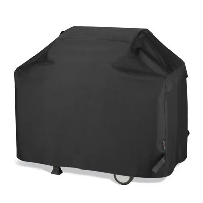 55 Inch Bbq Grill Cover, Heavy Duty Polyester With Vinyl Coating, Waterproof, Uv Resistant, Fade Proof, For 3-4 Burner Grills | Wayfair North America