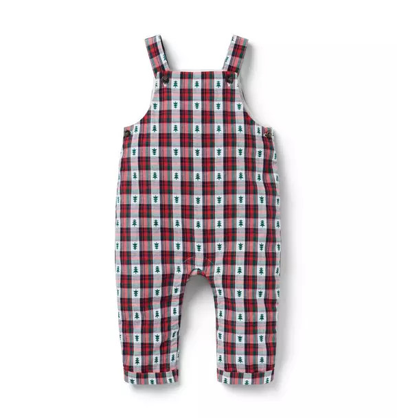 The Holiday Tartan Baby Overall | Janie and Jack