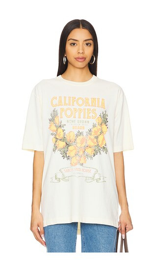 Harvest Vintage Wash Tee in California Poppies | Revolve Clothing (Global)