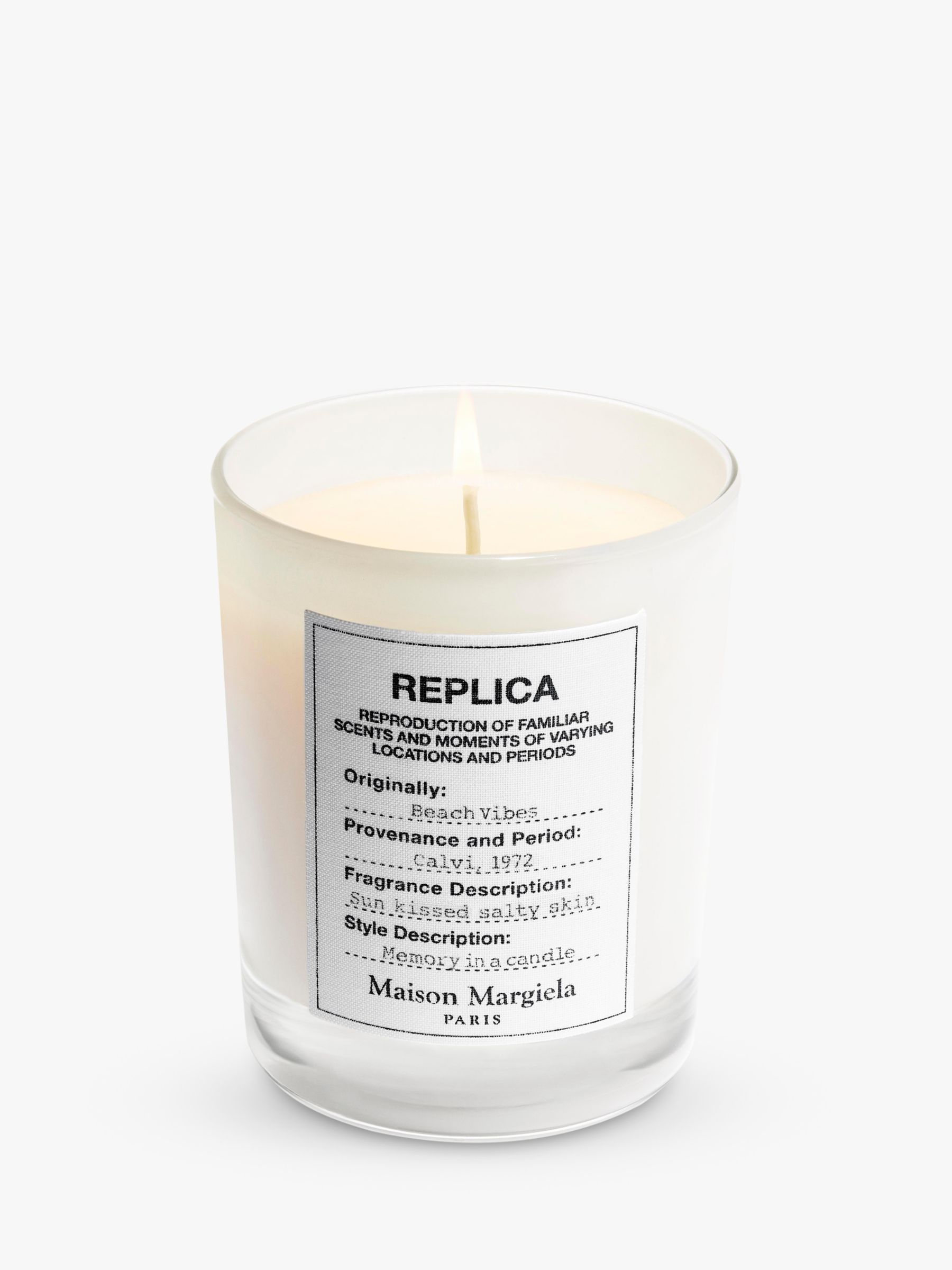 Maison Margiela Replica Beach Vibes Candle, 165g | John Lewis (UK)