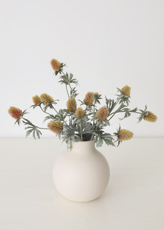 Yellow Green Artificial Thistle Wildflowers - 30.5 | Afloral (US)