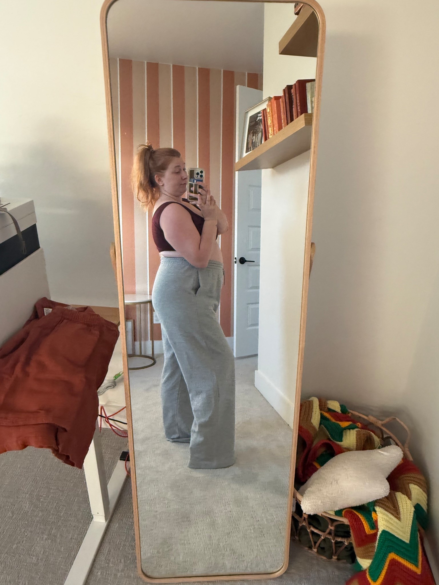 THE BEST sweatpants. Size DOWN! I’m in a large. 

#LTKPlusSize #LTKFindsUnder100 #LTKStyleTip