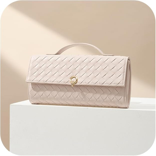 CHUNLI Dressy Clutch Purses for Women, Crossbody Bags with Top Handle, Formal Evening PU Leather ... | Amazon (US)