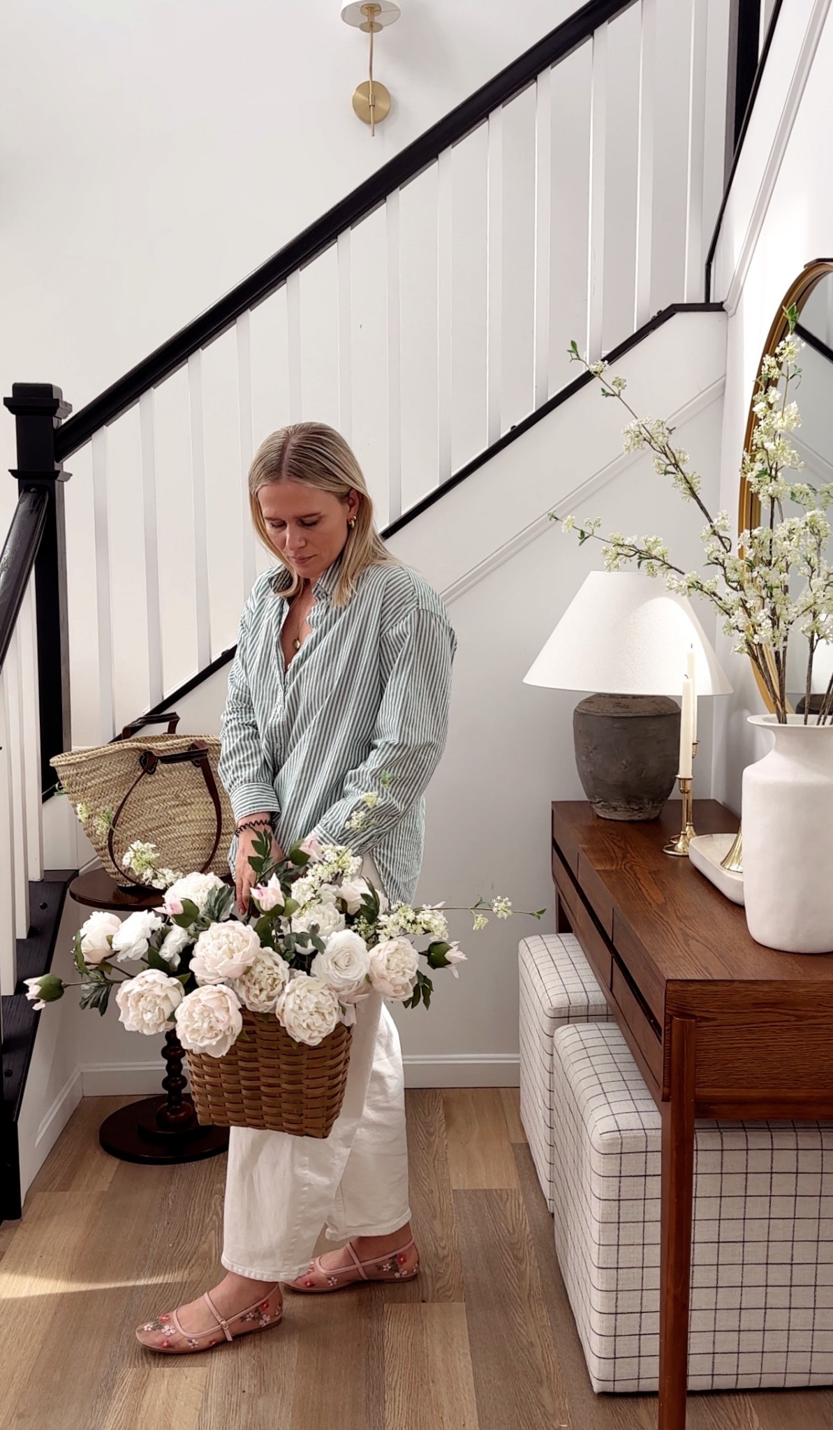 Hopping into spring with oversized button ups and floral flats. 

#LTKU #LTKStyleTip #LTKSeasonal