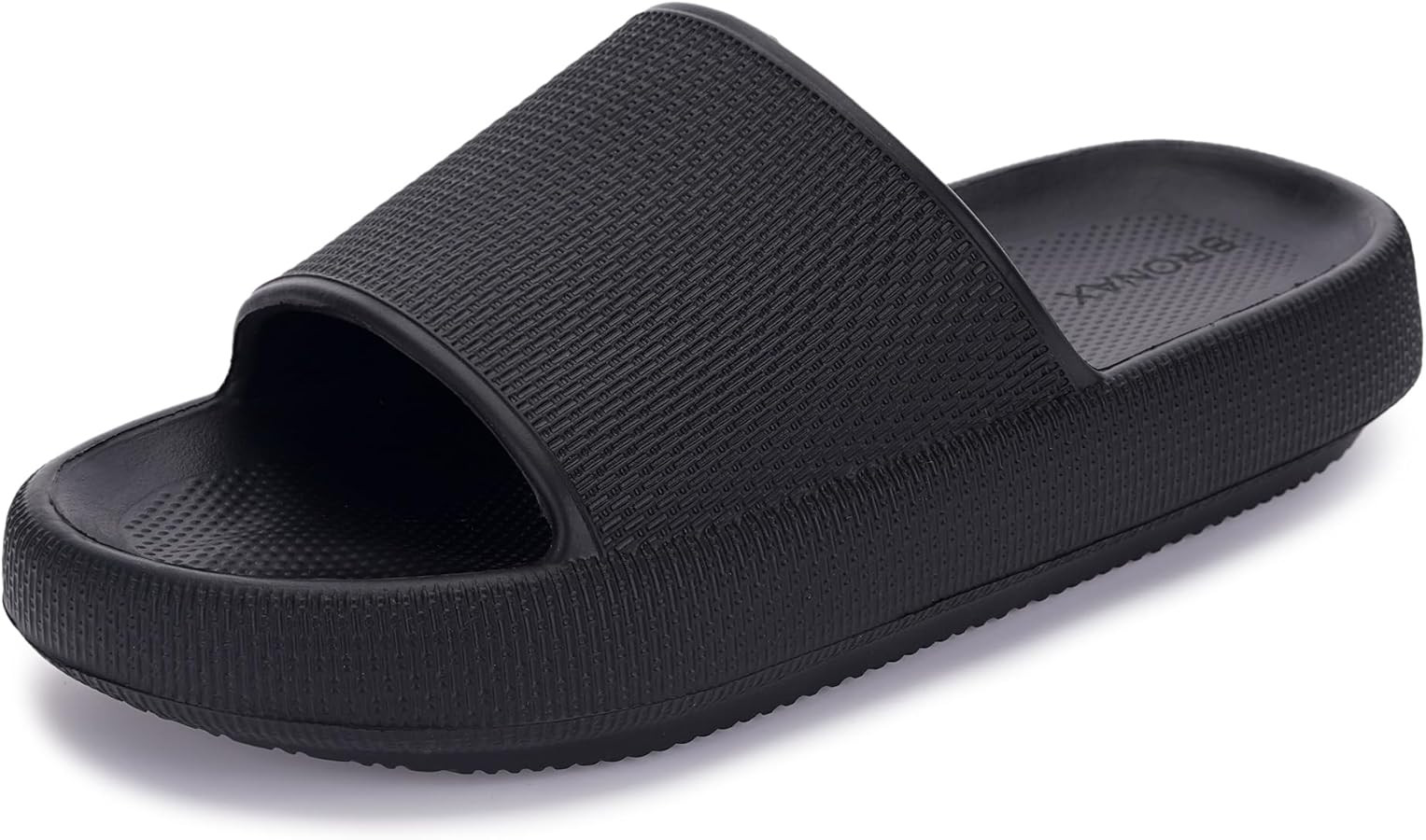 BRONAX Pillow Slippers for Women and Men | House Slides Shower Sandals | Cushioned Thick Sole | Amazon (US)