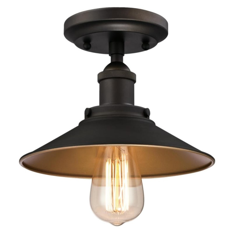 Westinghouse 6336000 LOUIS Single Light 9" Wide Semi-Flush Ceiling Fixture with | Build.com, Inc.