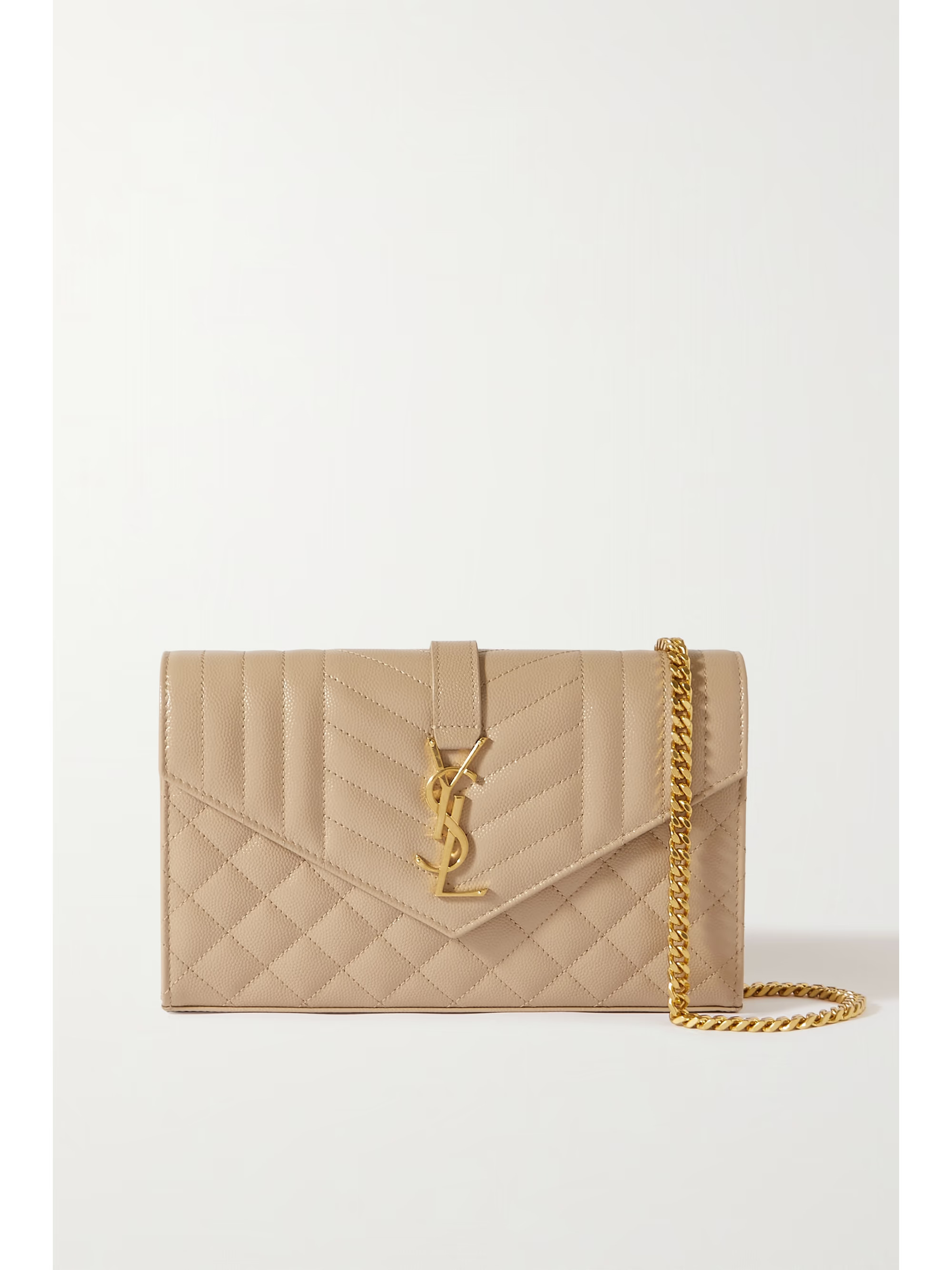 Monogramme quilted textured-leather shoulder bag | NET-A-PORTER (UK & EU)