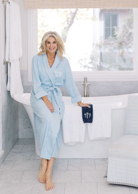 Loving the new Weezie launch!  Y’all know how much I love my towels, robes, house shoes, toiletry bags and more. And, they make the perfect gift! Valentine’s Day is around the corner...

I wear size M robe. 

#LTKover40 #LTKstyletip #LTKhome