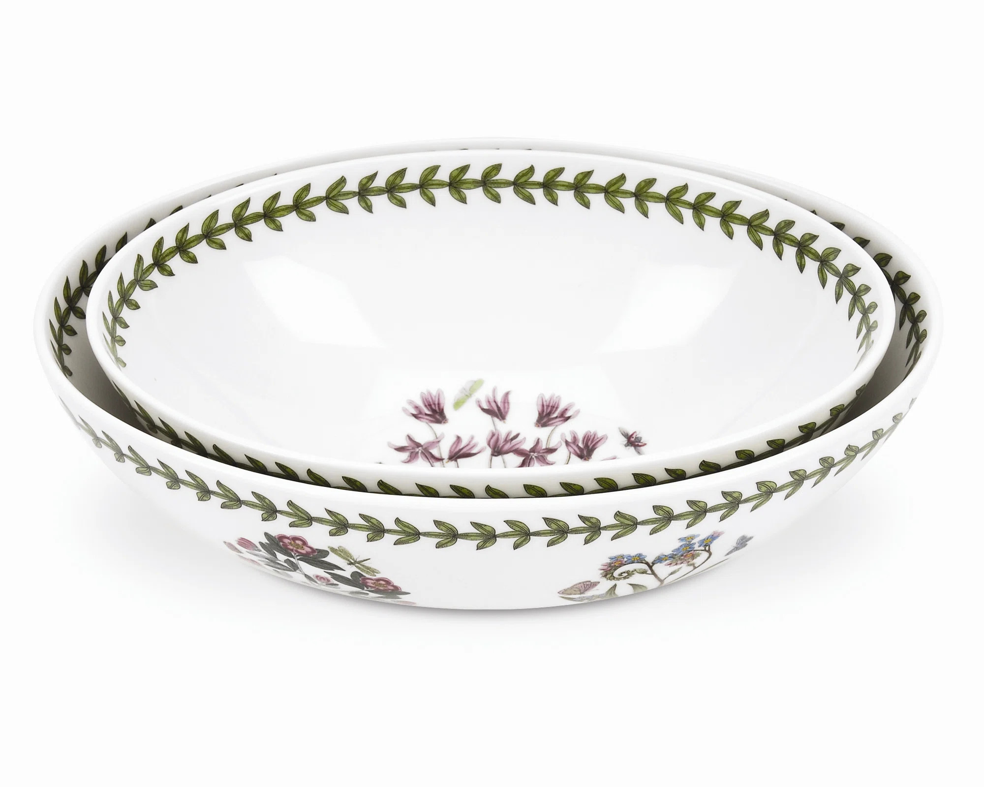 Portmeirion Botanic Garden Oval Nesting Bowls 8"/9" & Reviews | Wayfair | Wayfair North America