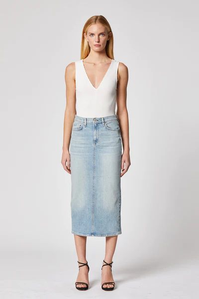 Paloma Pencil Ankle Skirt | Hudson Jeans