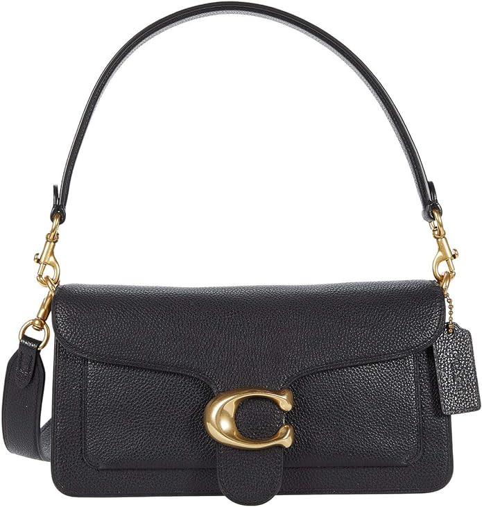 COACH Polished Pebble Leather Tabby Shoulder Bag 26 | Amazon (US)