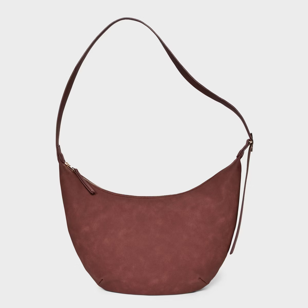 Slouchy Crescent Sling Handbag - Universal Thread™ Brown | Target
