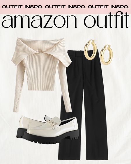 Amazon outfit inspo.

fall fashion, fall outfit, trousers, loafers, Amazon finds

#LTKSeasonal #LTKunder50 #LTKstyletip
