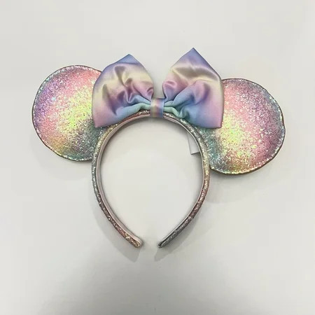 Disney Kids’ Minnie Mouse Glitter Ears Headband | Walmart (US)
