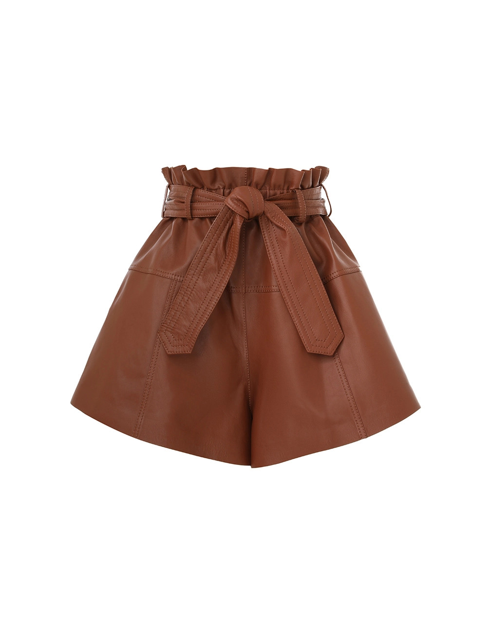 Harmony Leather Short | ZIMMERMANN (US, CA, EU, MENA)