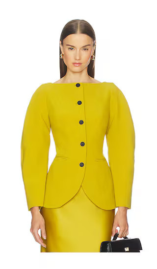 ALIGNE Artemis Blazer in Yellow. - size 8 | Revolve Clothing (Global)