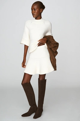 Raglan Ottoman Swing Mini Skirt | Anthropologie (US)