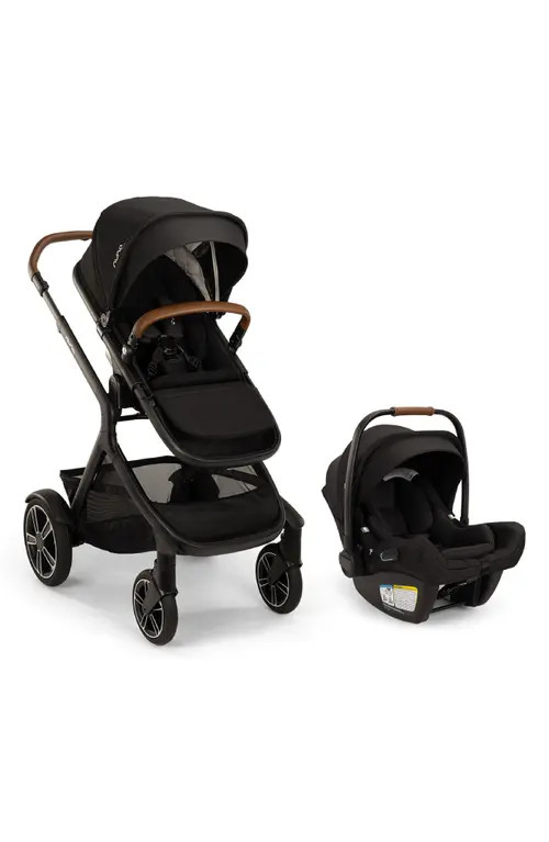 Nuna PIPA™ aire rx infant car seat & DEMI™ next stroller Travel System in Caviar at Nordstrom | Nordstrom