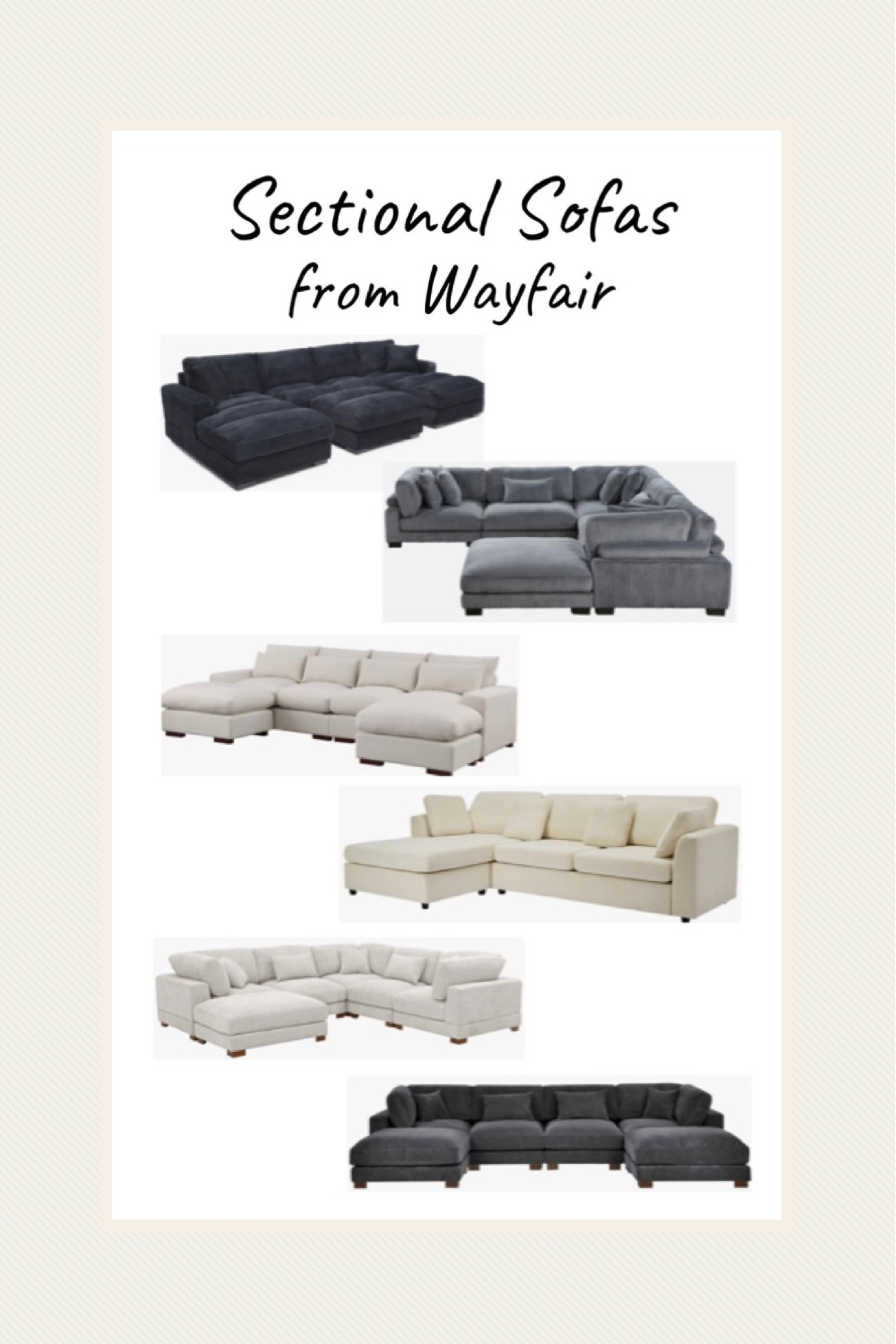 Large sectional sofa 



#LTKSeasonal #LTKHome