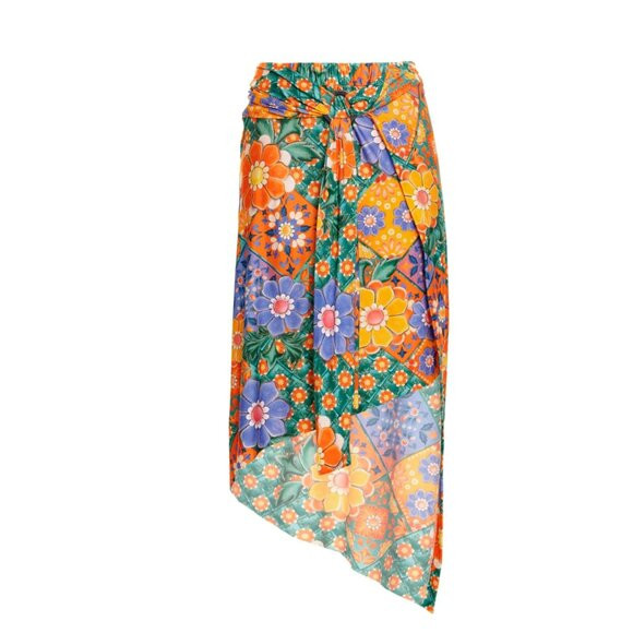 Agua Bendita - Tile Zen Skirt - M - NEW WITH TAGS | Poshmark