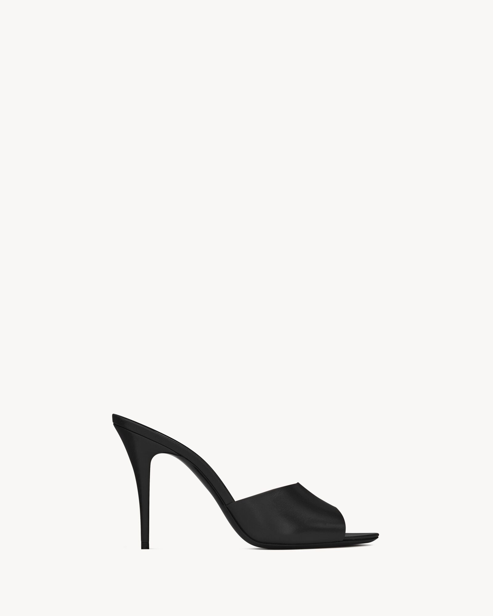 LA 16 mules en cuir lisse | Saint Laurent | YSL.com | Saint Laurent Inc. (Global)