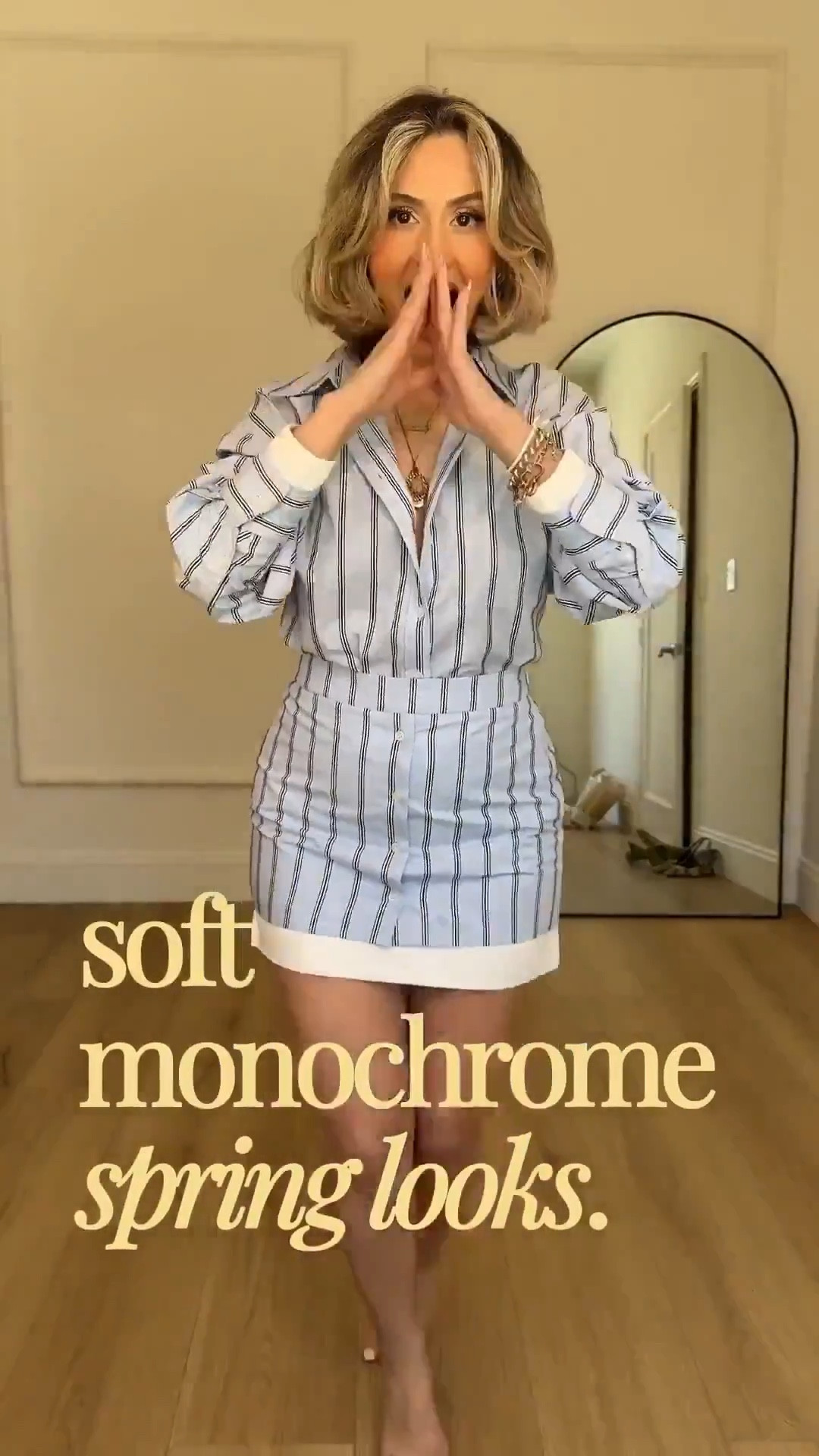 Soft monochrome spring outfits 😍🙌🏼

Wearing small in everything! 

#LTKgrwm #LTKootd #LTKWorkwear