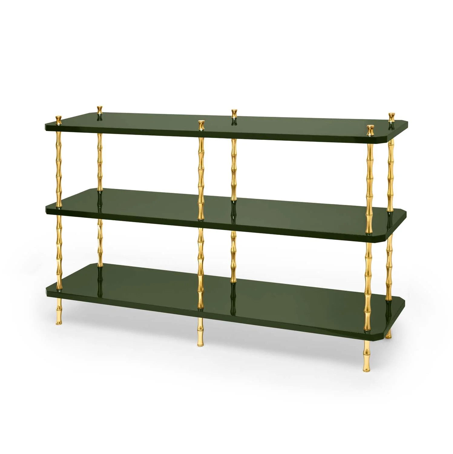 Freddie Console Dark Olive and Brass by The Lacquer Company
 – Paloma and Co. | Paloma & Co.