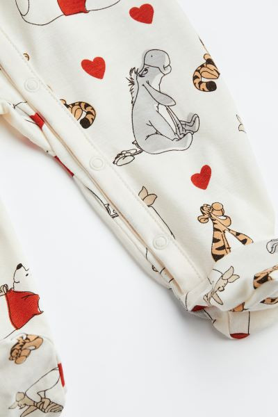 2-pack Printed Cotton Pajama Jumpsuits | H&M (US + CA)