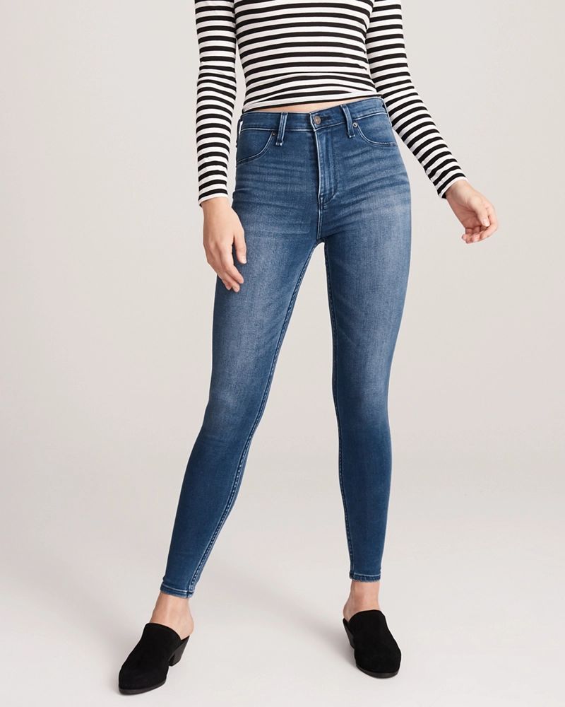High Rise Jean Leggings | Abercrombie & Fitch US & UK