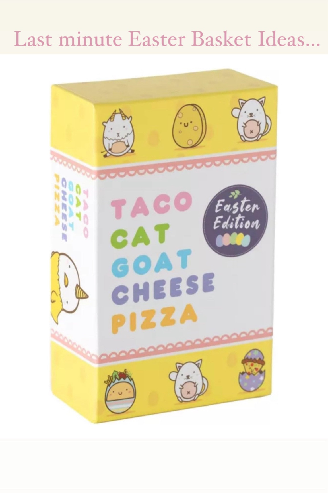 Need last minute Easter basket ideas for your kids?  This best selling games Easter edition is perfect plus a ton of other great ideas! 

#EasterBaskets #EasterBasketIdeas #EasterBasketFillers #EasterBasketsStuffers #EasterGifts #EasterGames

#LTKfamily #LTKkids #LTKfindsunder50
