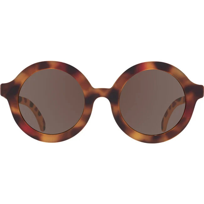 Babiators | Originals Round Sunglasses: Classic Tortoise, Amber Lenses (Multicolor, Size 3-5Y) | Maisonette | Maisonette