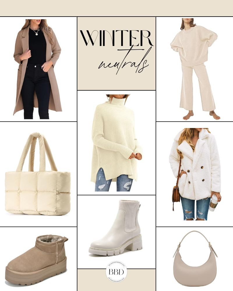 Shop these winter neutrals!

winter style, winter, neutrals, womens fashion, amazon fashion, style, travel outfit, matching set, long coat, tote bag 

 #LTKSeasonal #LTKStyleTip #LTKTravel