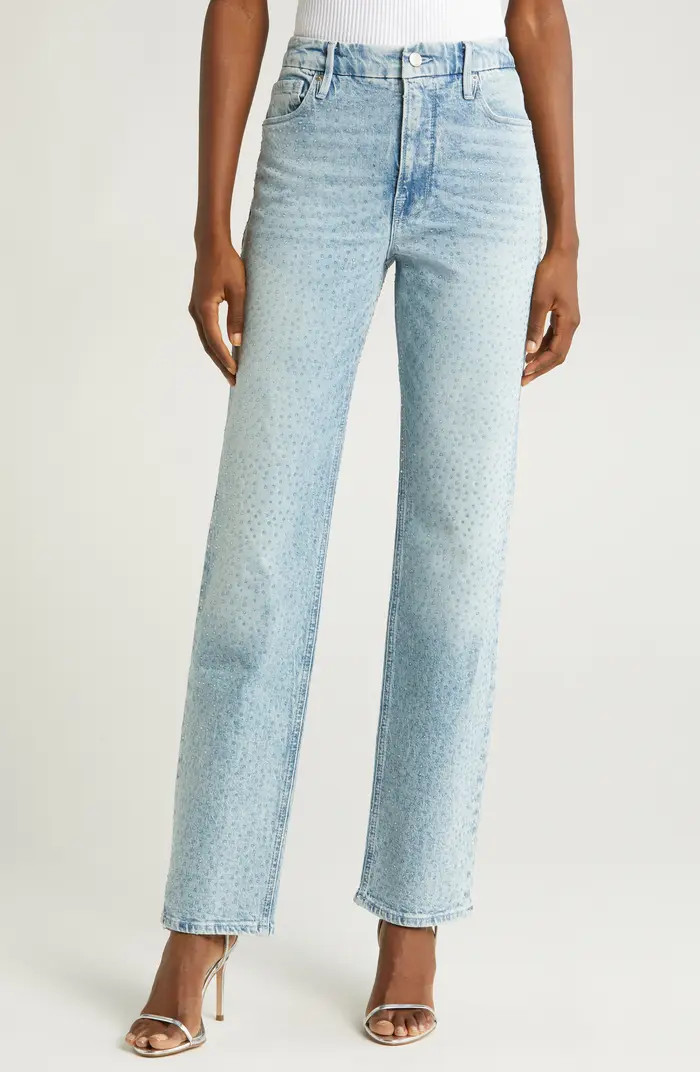 Good Icon High Waist Straight Leg Jeans | Nordstrom