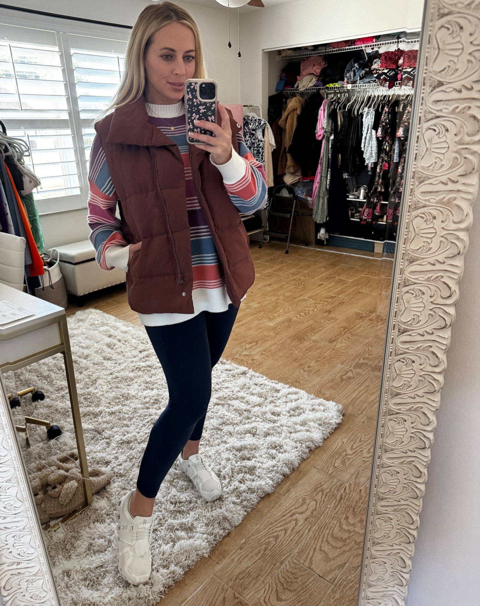 Puffer vest 

#LTKMidsize #LTKootd #LTKdayinmylife