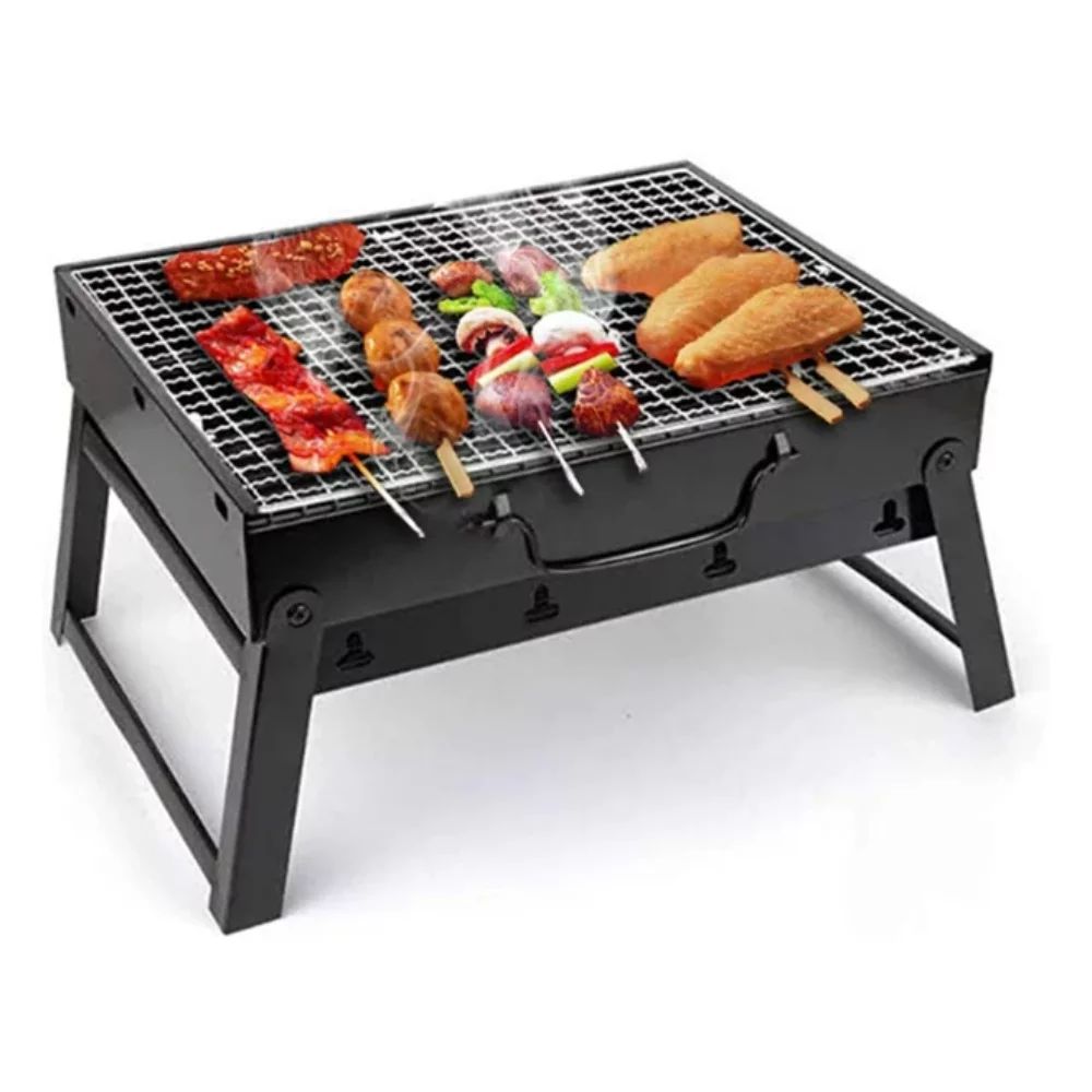 Gemdeck Charcoal BBQ Grill Portable Foldable Grill Stove for Outdoor Barbecues Camping Traveling | Walmart (US)