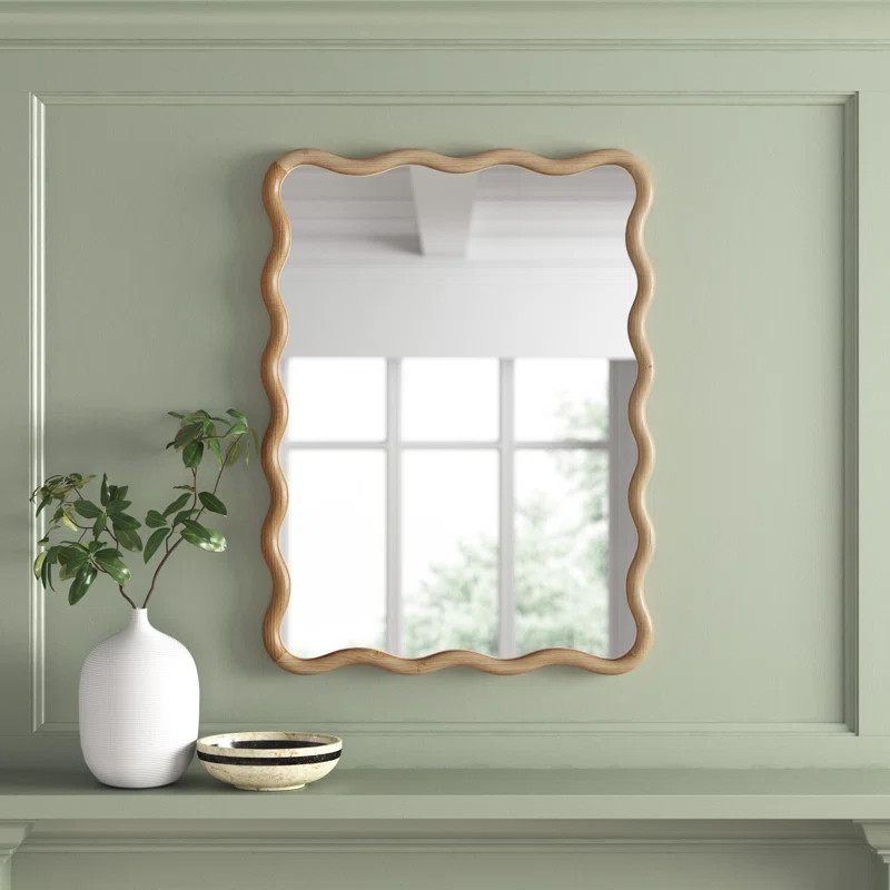 Joss & Main Liviana Wood Novelty Wall Mirror & Reviews | Wayfair | Wayfair North America