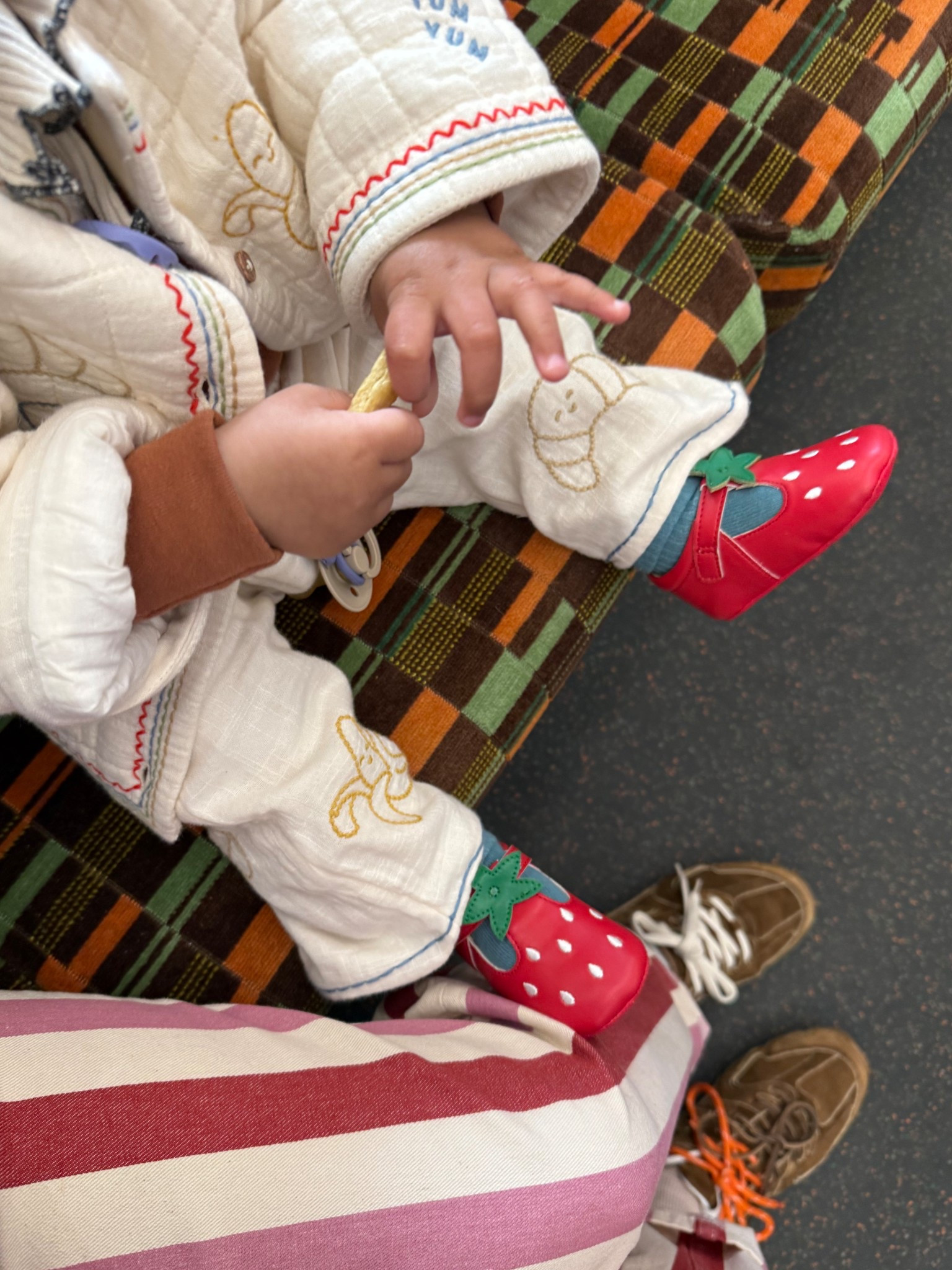 Unisex baby clothes, strawberry baby shoes, embroidered baby set, spring baby style, baby boy 

#LTKfamily #LTKspring #LTKbaby