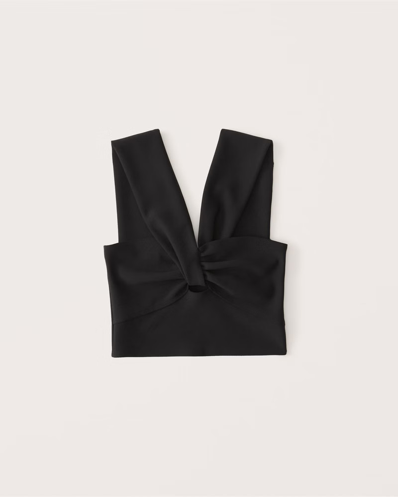 Asymmetrical Cutout Set Top | Abercrombie & Fitch (US)