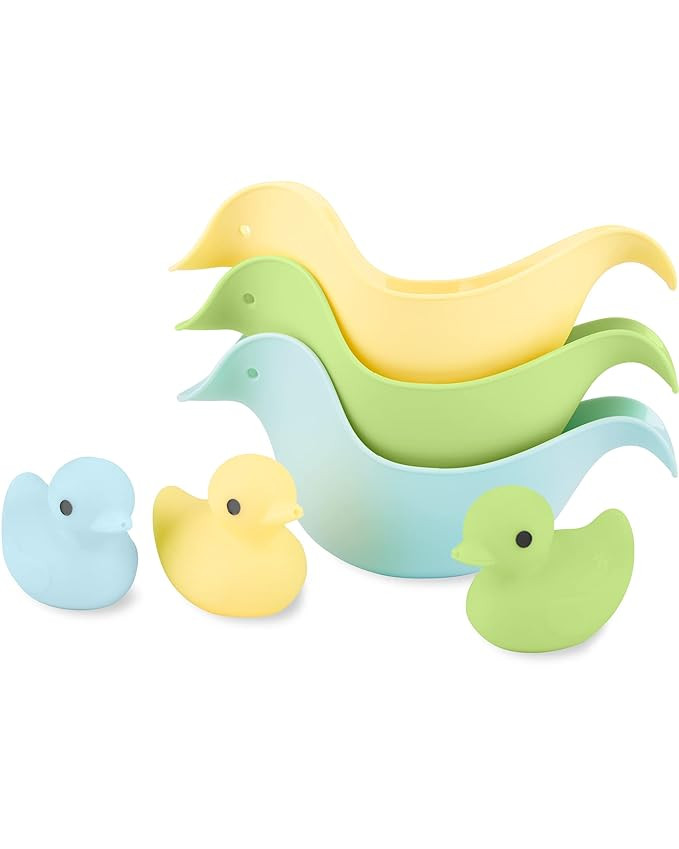 Simple Joys by Carter's Duck Rinse Cups and Squirties Bath Toy Bundle | Amazon (US)