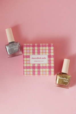 Shoreditch Nails Metallic Nail Polish Set | Anthropologie (UK)