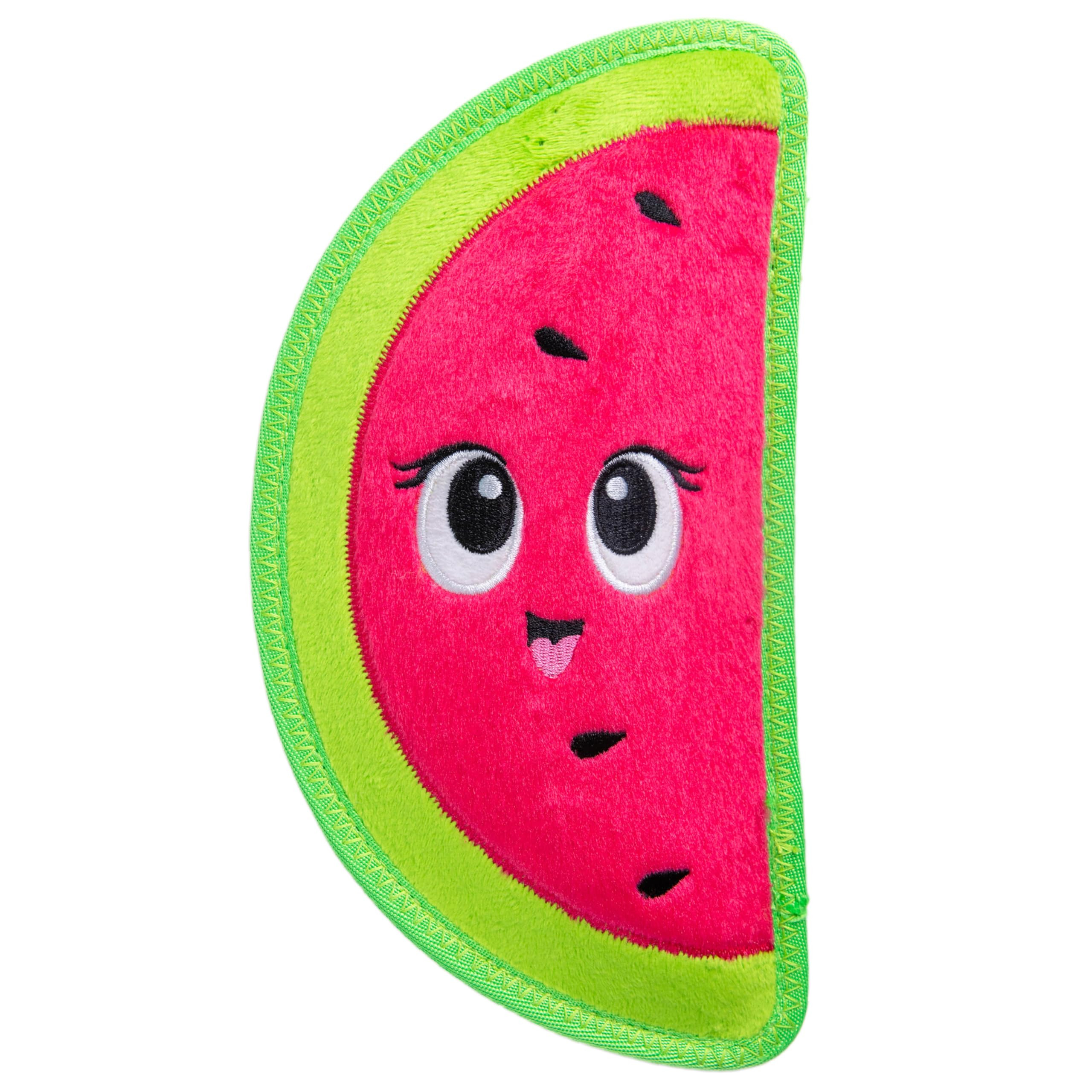 Outward Hound Tough Skinz Durable Squeaky Dog Toy with Two Tough Layers, Watermelon, Red, Medium | Amazon (US)
