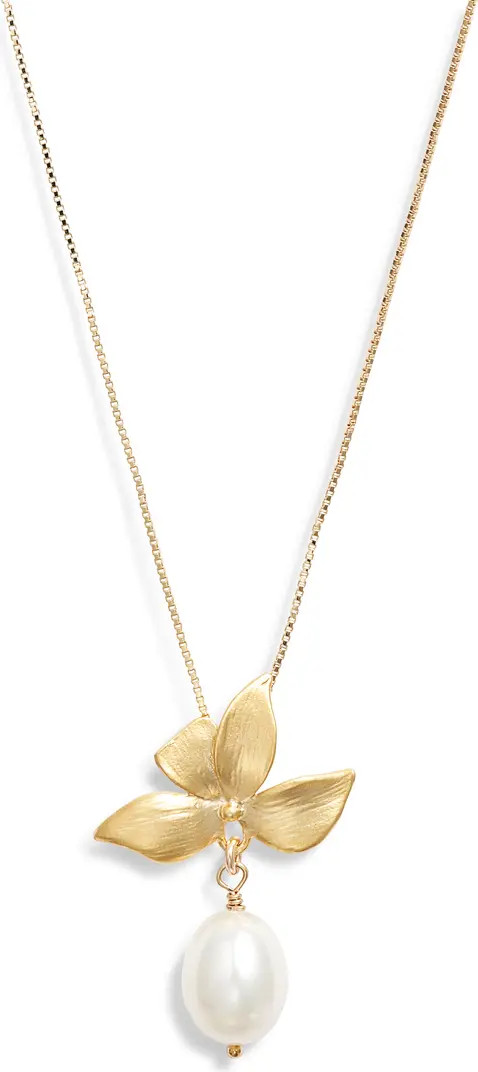 Maeve Freshwater Pearl Pendant Necklace | Nordstrom