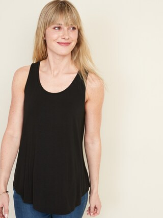 Luxe Scoop-Neck Tank for Women | Old Navy (US)